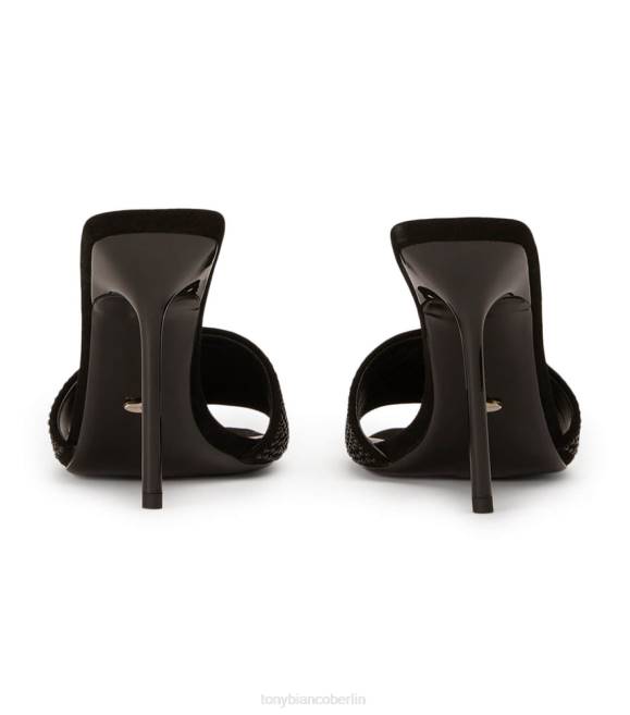 Stöckelschuhe| de Tony Bianco Frauen Naomi Heels schwarzer Kristall/schwarzes Wildleder 4624149